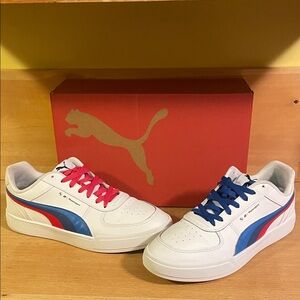 Puma Men’s White BMW Msport Caven Sneakers